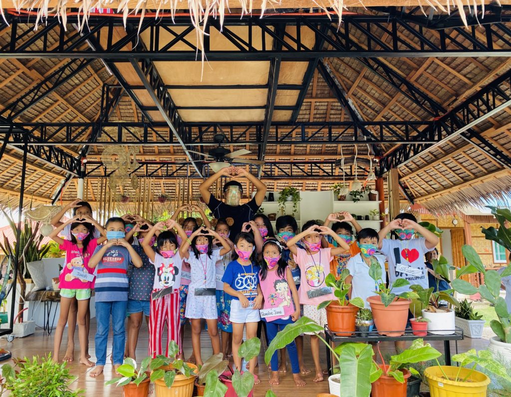 The Pots of Hope project in Ronda town in western Cebu aims to provide learning materials for children. The project raises funds for the project by selling potted plants cared for by household mothers in the town. | Contributed photo.
