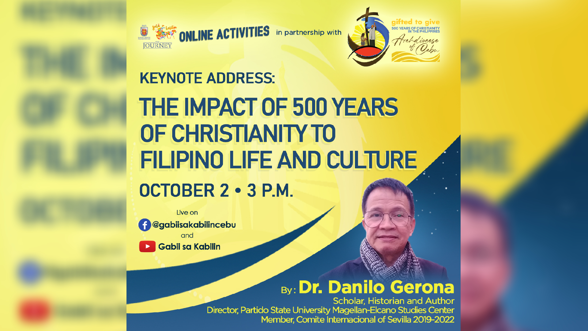 Webinar To Explore Influence Of Christianity In Ph Cebu Daily News