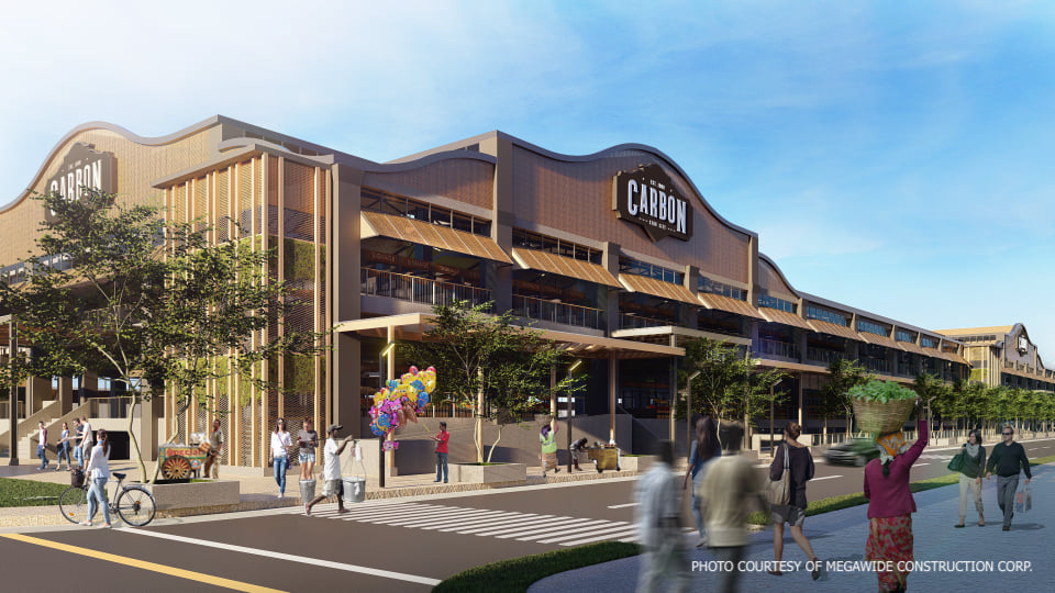 MEGAWIDE CARBON PROJECT. This is an artist's impression of a redeveloped Carbon Public Market | Photo courtesy of Megawide Construction Corporation
