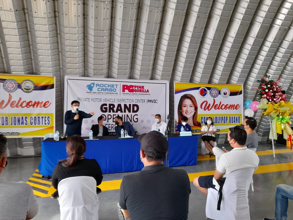 The Land Transportation Office in Central Visayas (LTO-7) has opened two new Private Motor Vehicles Inspection Centers in Mandaue City on Monday, January 11, 2021. | Mary Rose Sagarino