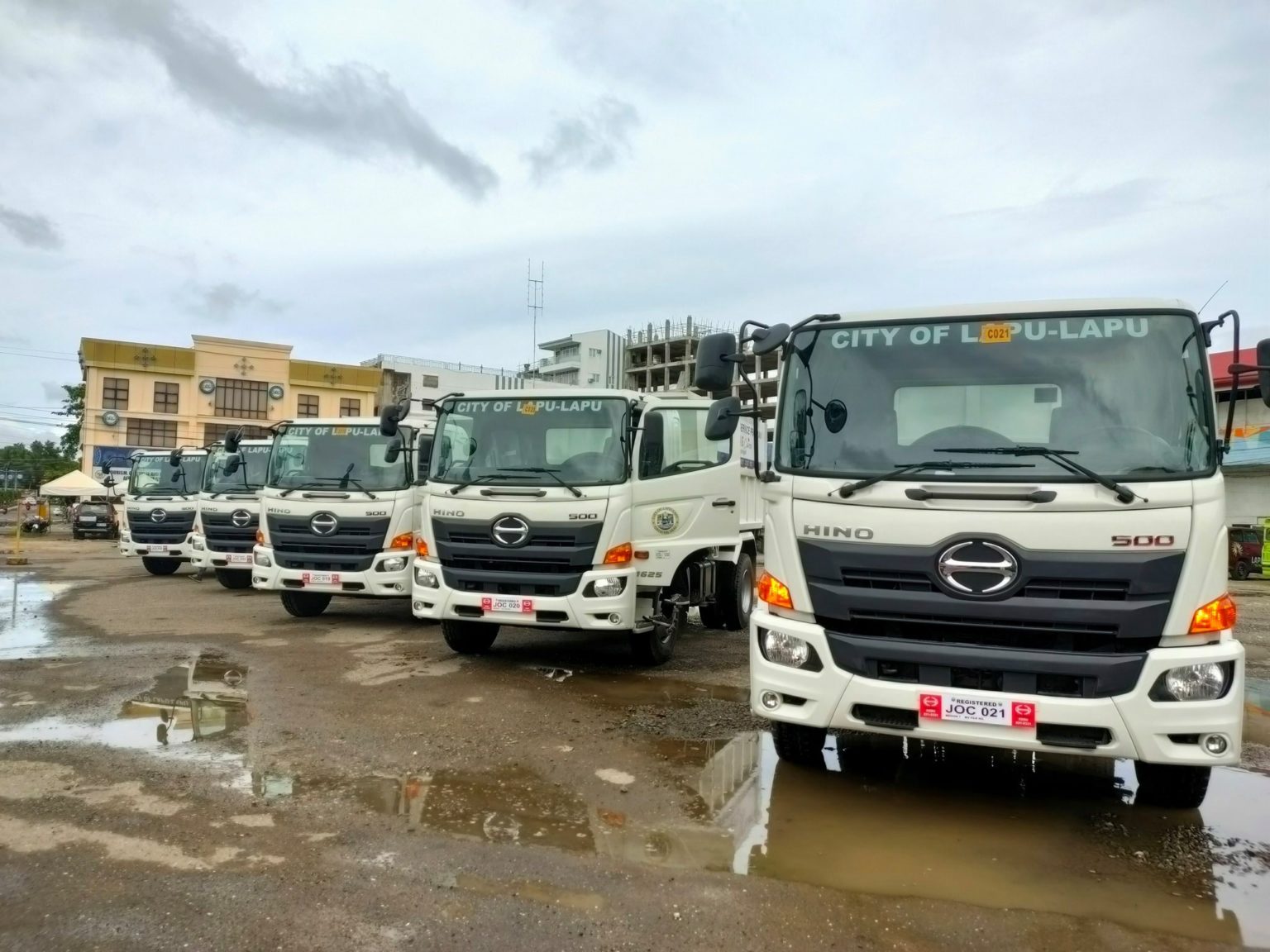 Lapu bolsters garbage collection capability with new garbage trucks