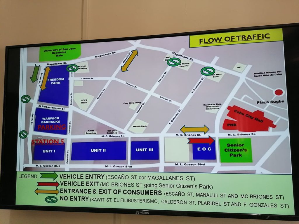 CARBON MARKET RULE: This is the traffic plan in and around the Carbon Public Market that the Cebu City Police Office (CCPO) proposed to the city government as part of their preparations for the Holy Week. |via Morexette Marie Erram