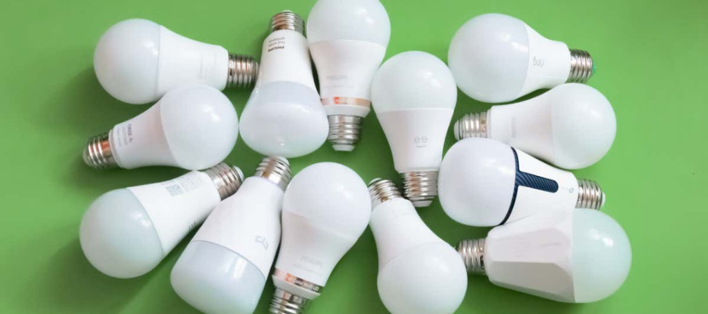 A picture of Smart LED light bulbs