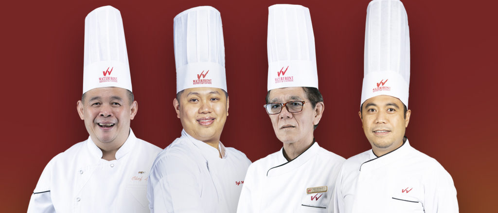 Four chefs