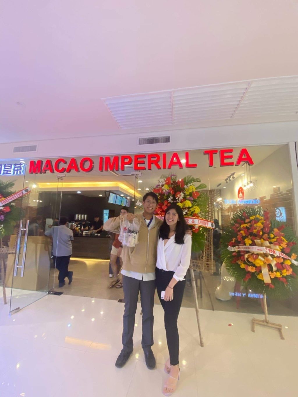 A picture of Mary Rose G. Dakay, CEO of Macao Imperial Tea.