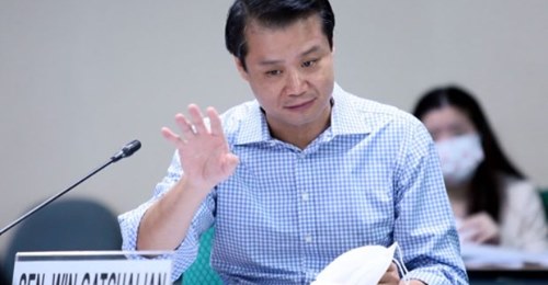 Senator Gatchalian shows his support to Cebu's Swap-Upon-Arrival policy. | Inquirer.net file photo