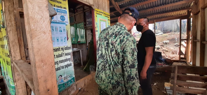 The police substation in Sitio Kakha, Barangay Talalac in Santa Catalina town in Negros Oriental will be manned by 30 policemen. | Pegeen Maisie Sararaña