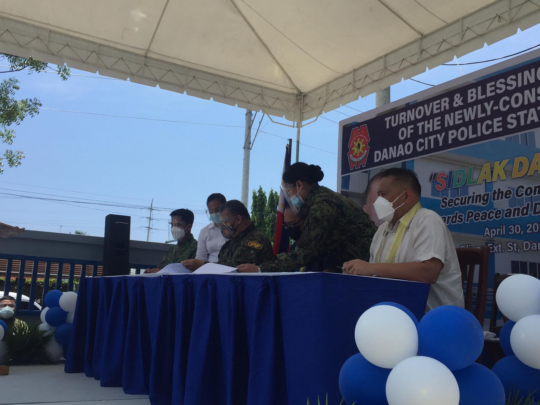 IN PHOTOS: Turnover of Danao Police Station | Cebu Daily News