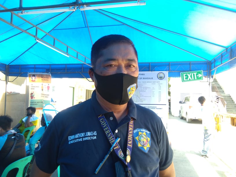 TEAM chief's call: Edwin Jumao-as, TEAM executive director, is encouraging owners of impounded vehicles to avail of the monthlong granting of an amnesty of penalties of impounded vehicles at the TEAM compound in Mandaue City. | Mary Rose Sagarino