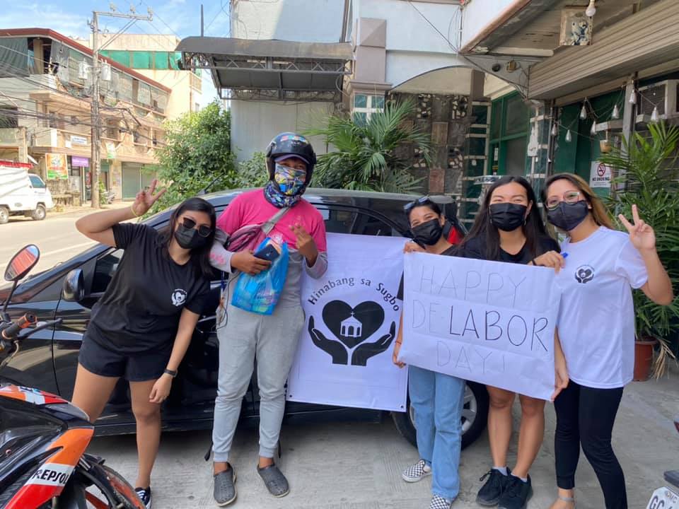De-Labor-y Day: It was a De-Labor-y Day for delivery riders and taxi drivers on May 1 as a non government group gave them free food packs to honor them for their efforts during the pandemic.