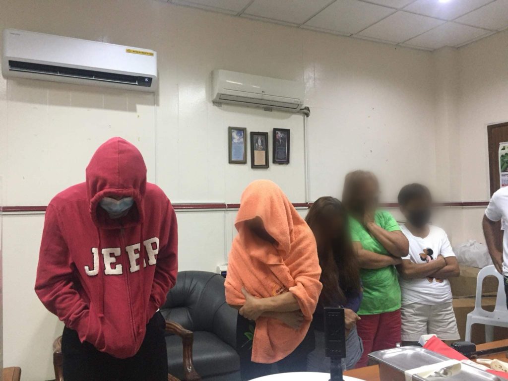 NBI-7 OFFICE: These are the five persons who were arrested for allegedly involved in the operation of abortion clinics in Talisay and Cebu Cities. | Pegeen Maisie Sararaña