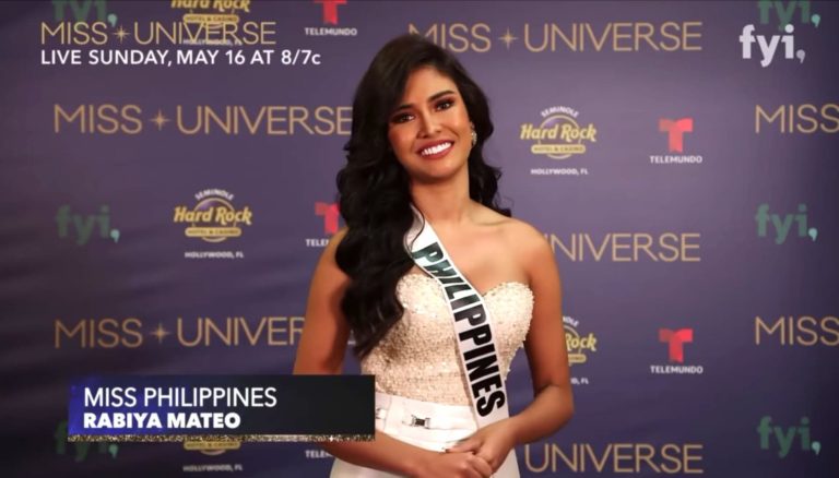 Rabiya Mateo Fashion Miss Universe Philippines 2020