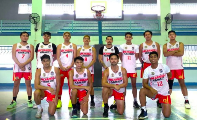 The Iligan City Archangels proudly pose for the camera as they prepare for the May 30 tipoff of the Mindanao leg of the Chooks-to-Go Pilipinas VisMin Super Cup. | Photo from VisMin Super Cup Media Bureau.