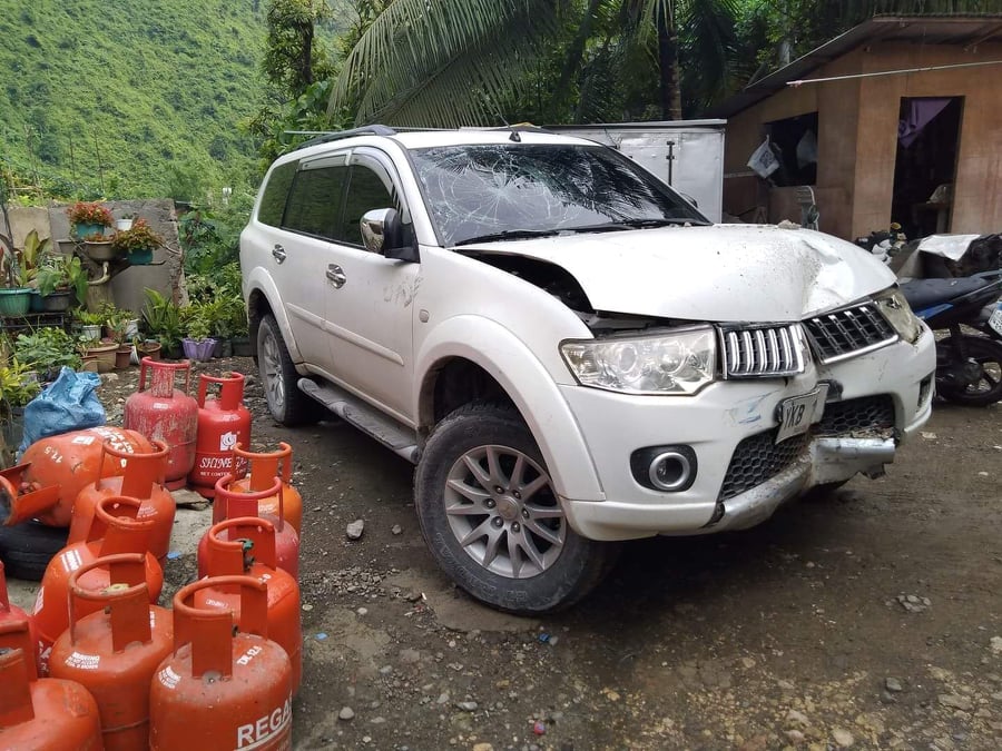 In Talisay City, SUV rams houses, 2 women with serious injuries