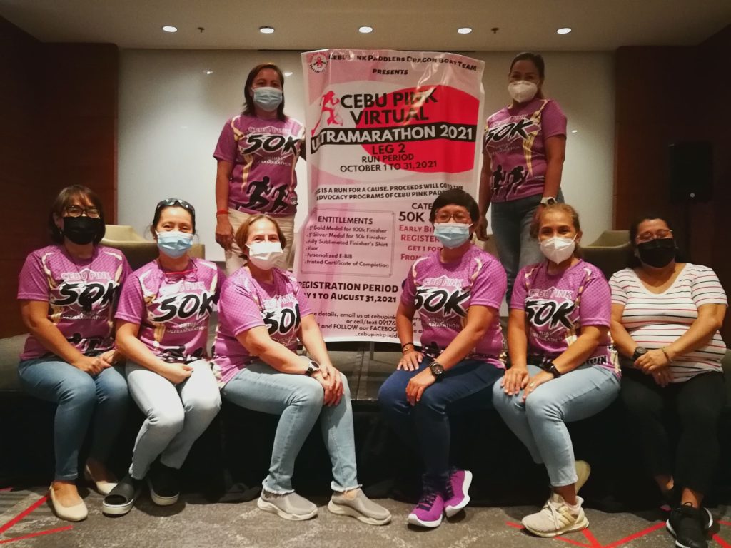 Organizers of the "Cebu Pink Ultramarathon" are expecting more participants in the second leg of the event this October. | Glendale G. Rosal #CDNDigital 