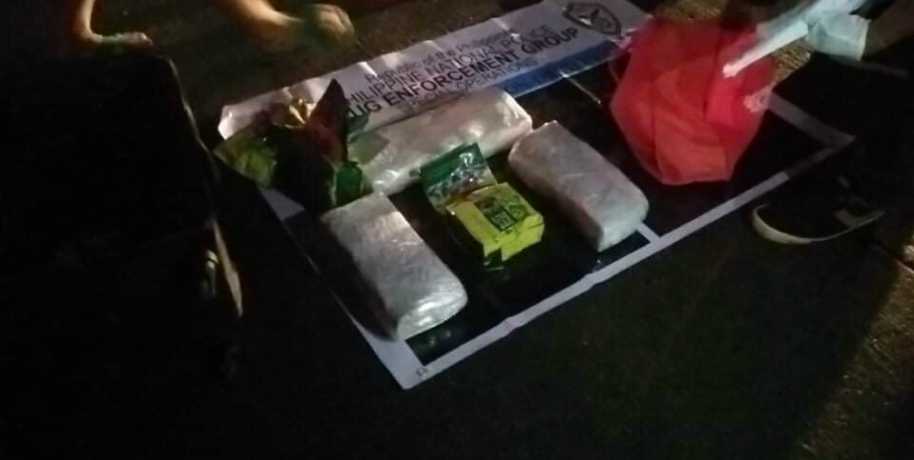 Police recover the 10 kilos of suspected shabu from the three suspected drug peddlers, who were killed in the shootout in Barangay Taptap, Cebu City on June 10. | Contributed Photo