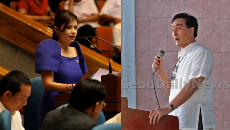 Cutie Del Mar (left) and Mimo Osmeña (right) may be the two contenders for the Cebu City North District congressional seat. | File Photo