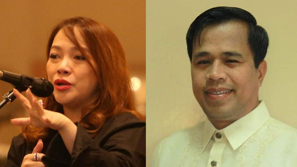 Mabatid vs Dizon. Cebu City Councilor Prisca Niña Mabatid (left) and Councilor Alvin Dizon (right).