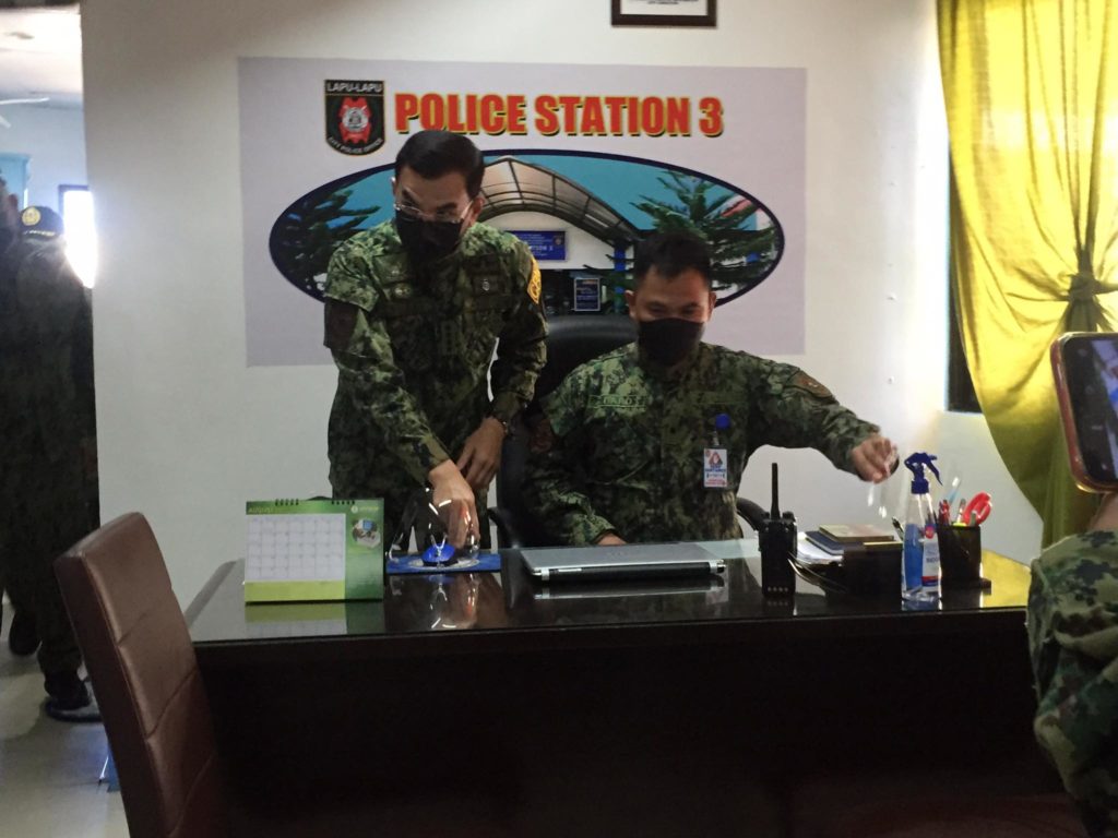 PNP Chief meets with Police Station 3 chief