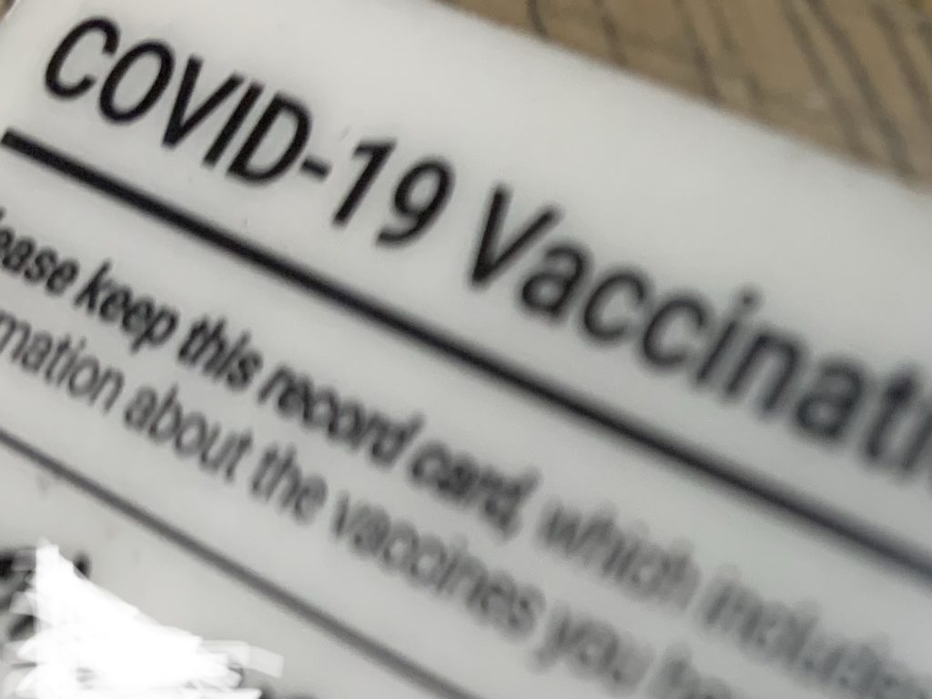 vaccination card