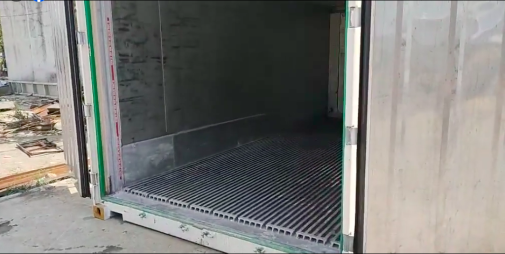 Cebu City's new cadaver freezer can hold up to 24 bodies. | Contributed photo