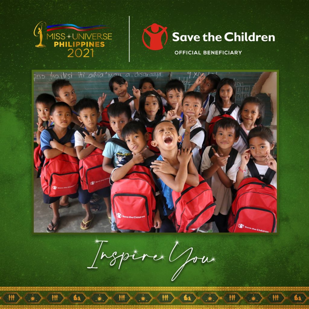 Save the Children Philippines. In photo are children benefiting from the Save the Children organization.