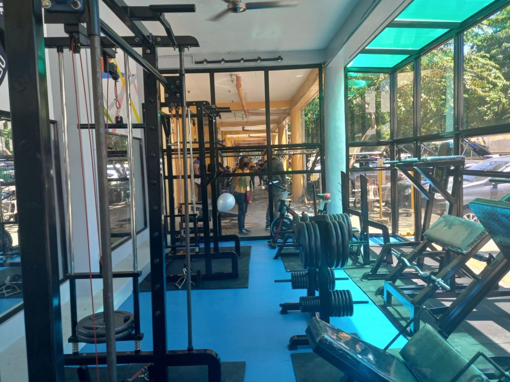 The Mandaue City Fitness Gym, which is situated in front of the NBI-7 Mandaue branch office is ready for the use of Mandaue government employees and athletes. | Mary Rose Sagarino