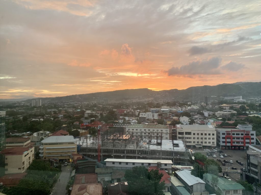 sunset cebu city