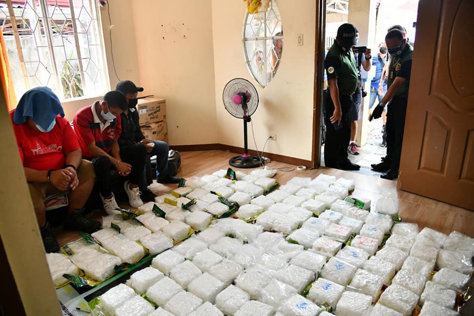 PDEA-7 says the PDEA Cavite drug haul is expected to reduce the drug supply in Central Visayas.