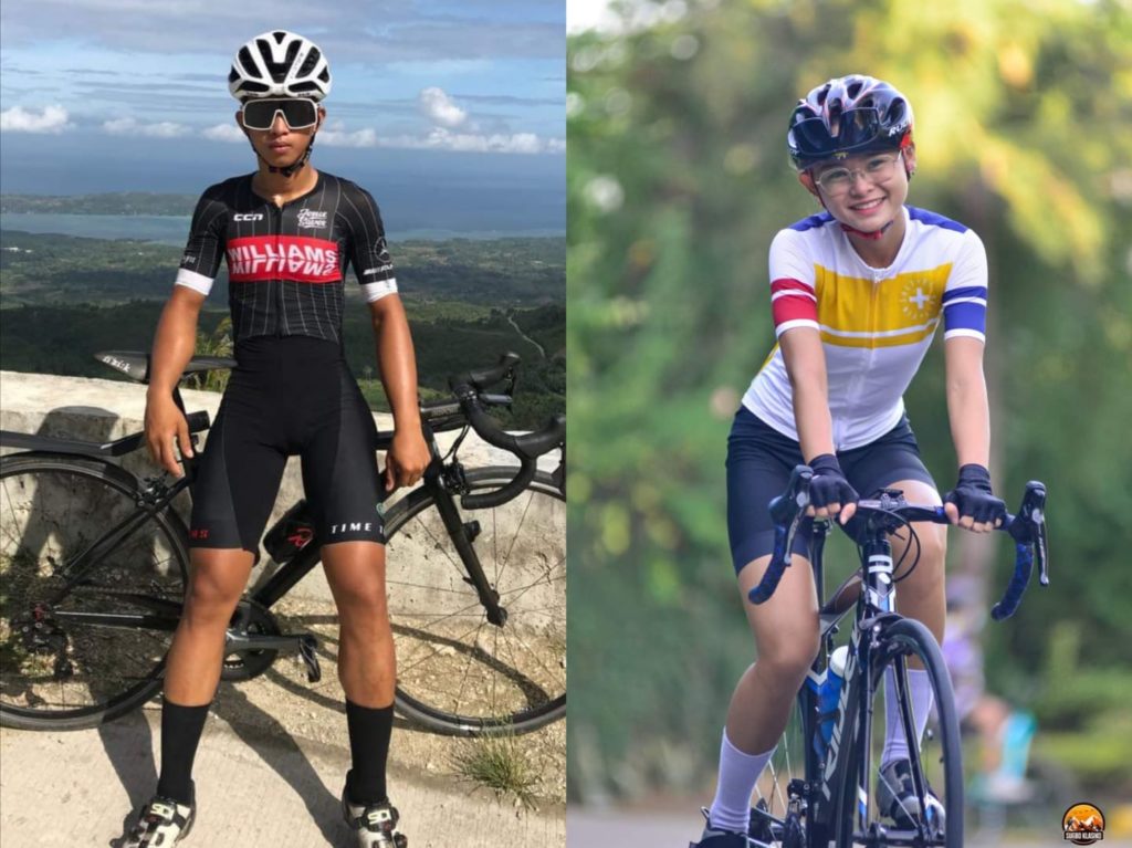 Taboada, Gairanod wins 1st week race. Kylle Taboada (left) and Joanna Clidette Gairanod (right). Photos from Facebook and Sugbo Klasiko