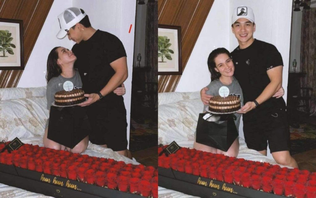 Bea Alonzo is with her boyfriend Dominique Roque as they celebrated her 34th birthday.