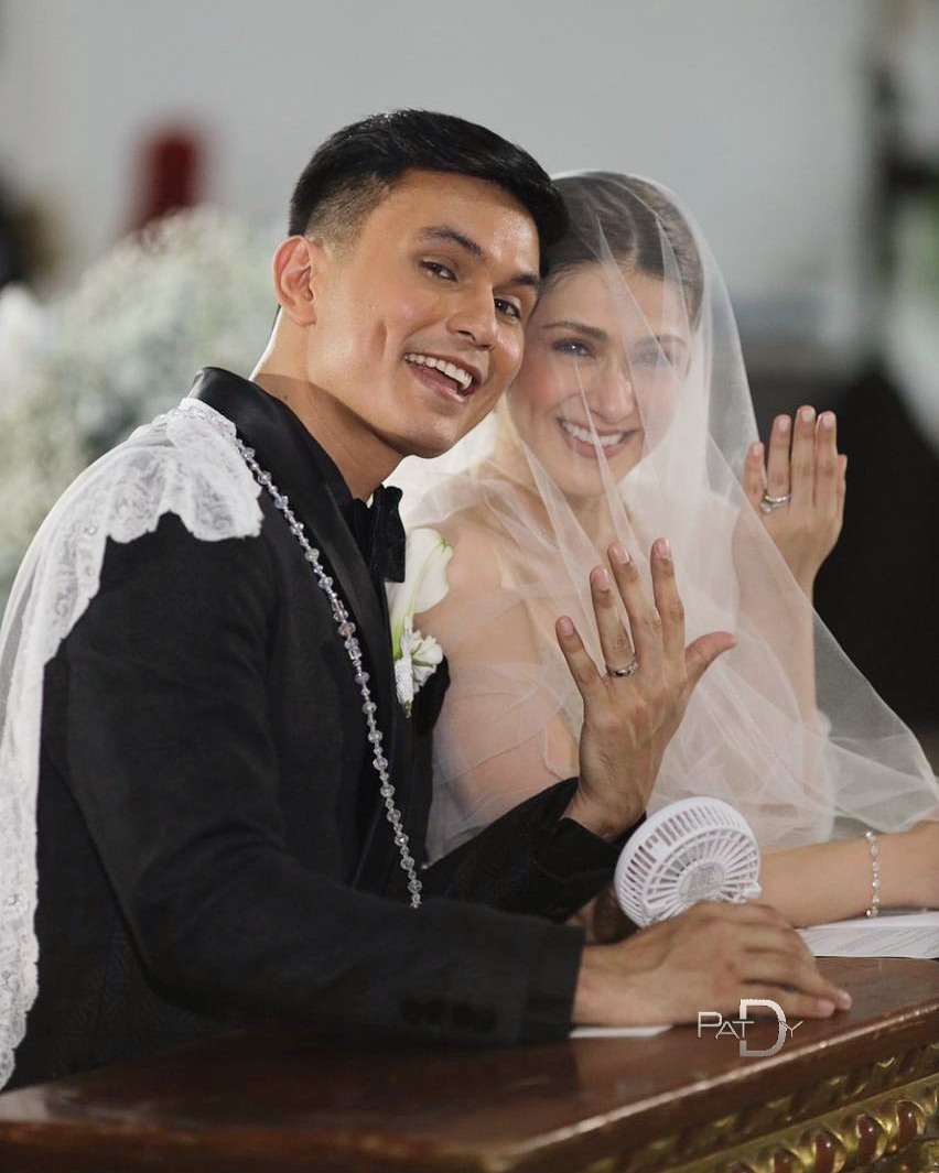 Carla Abellana and Tom Rodriguez get married.