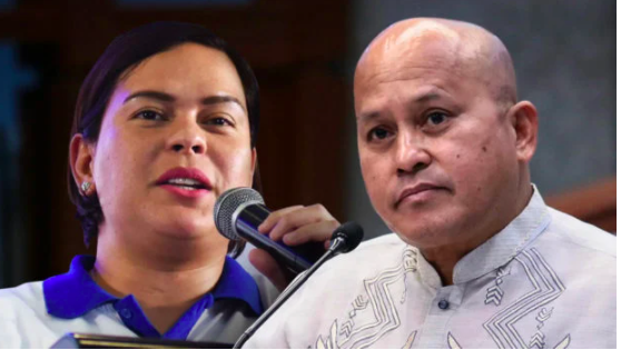 Presidential aspirant Ronald “Bato” Dela Rosa and Davao City Mayor Sara Duterte-Carpio. (Inquirer file photos)