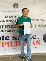 Bimbo fernandez files COC for vice mayor