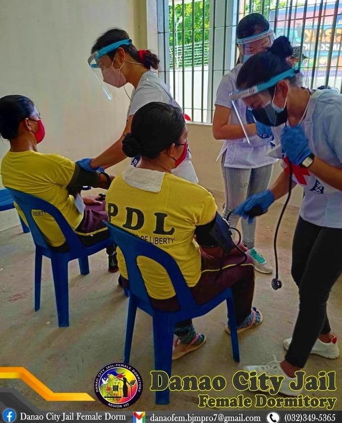 851 inmates in Danao City Jail vaccinated vs COVID