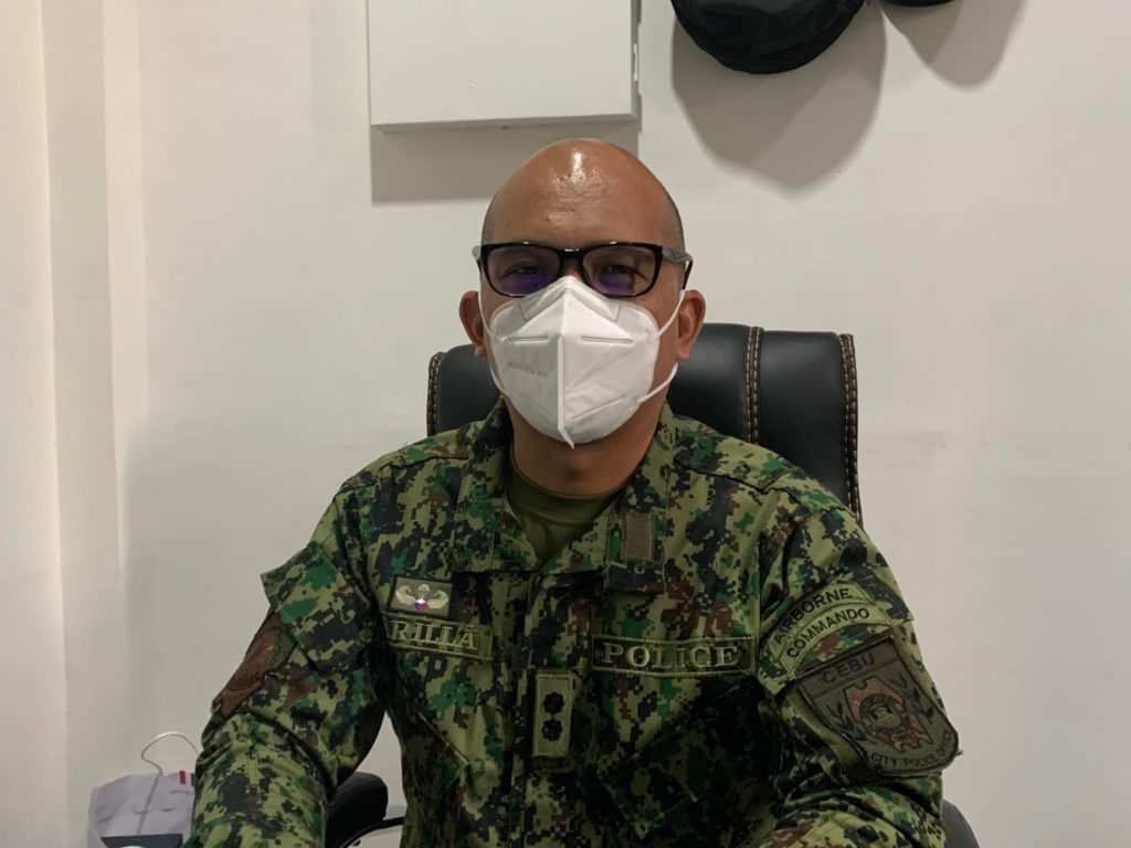 CCPO official on Rey Cortes and Rex Fernandez cases: This will most likely become 'cold cases'. In photo is Police Lieutenant Colonel Wilbert Parilla, deputy director for operations of the Cebu City Police Office (CCPO).