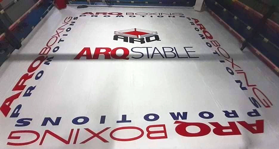 ARQ Boxing Stable has transferred to a new gym in Barangay Tigbao, Cebu City. The gym is equipped with a new boxing ring. | Contributed photo