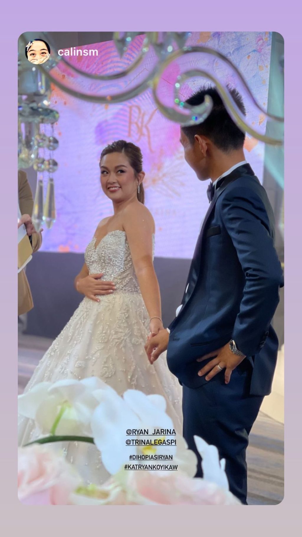 Goin Bulilit star Trina Legaspi wedding