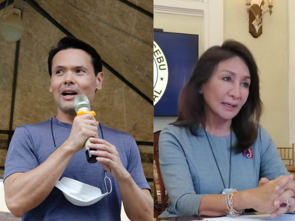 Gubernatorial bet and former Tourism Secertary Joseph Felix Mari "Ace" Durano (left) and incumbent Cebu Gov. Gwendolyn Garcia (right) are preparing for their respective start of election campaign kick-off tomorrow, March 25. | CDN Digital file photos