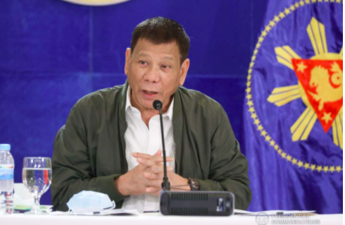 FILE PHOTO: President Rodrigo Duterte SIMEON CELI/ PRESIDENTIAL PHOTO
