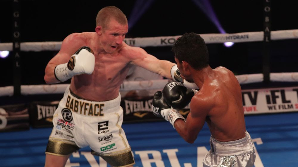 Paul Butler throws a jab in one of his fights. | Photo from Probellum.