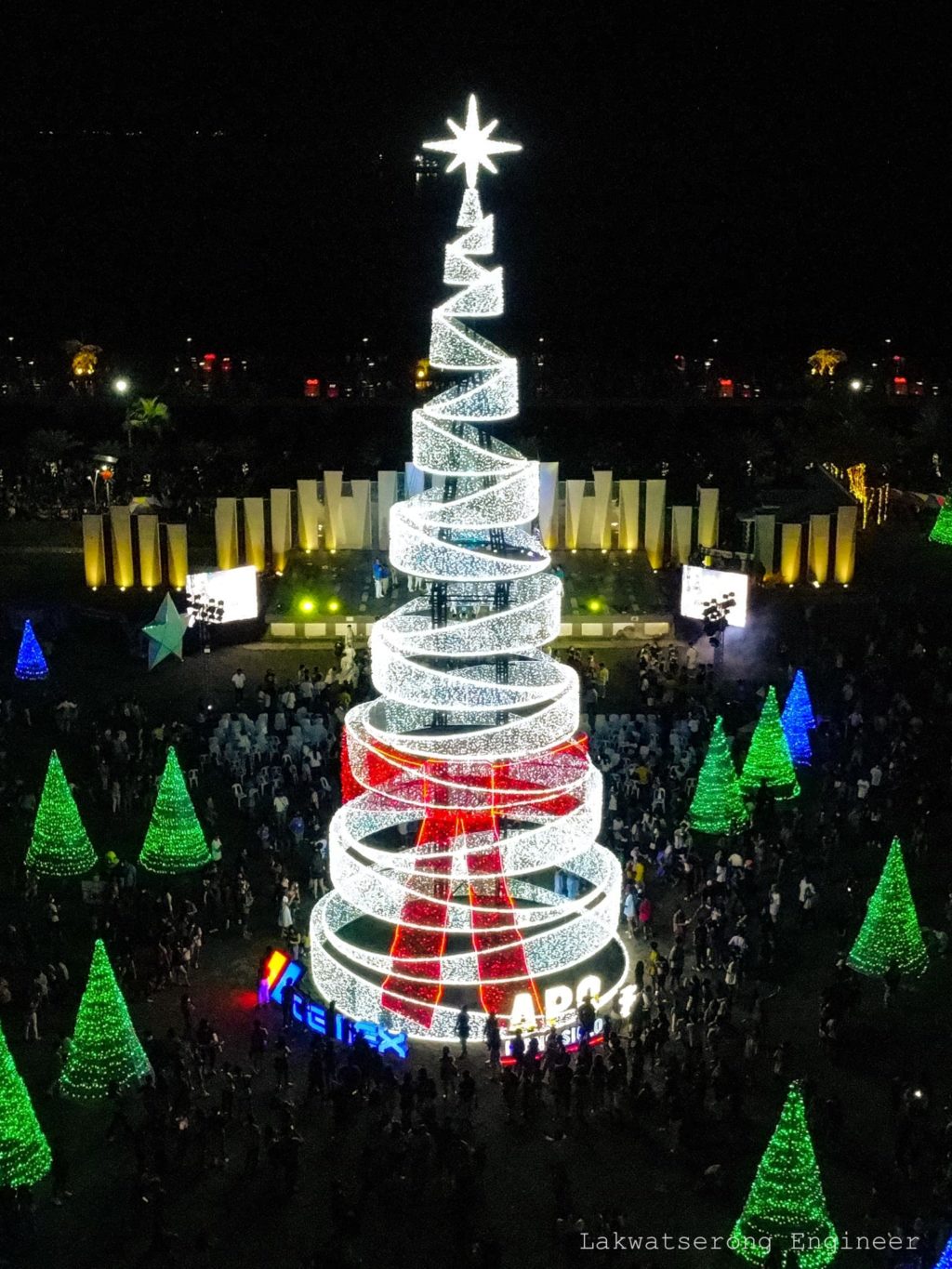 City of Naga lights up Christmas tree.