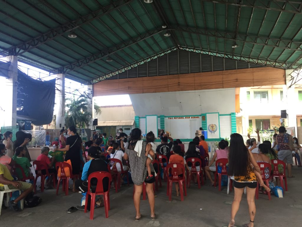 A fire in Barangay Tisa, Cebu City on December 25, has displaced hundreds of individuals, who temporarily stayed in the barangay's gymnasium as shown in this December 25, 2021 file photo. |CDN Digital file photo