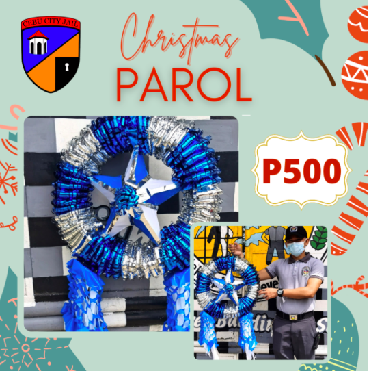 This parol, which is made by an inmate, is sold at P500. | Contributed photo