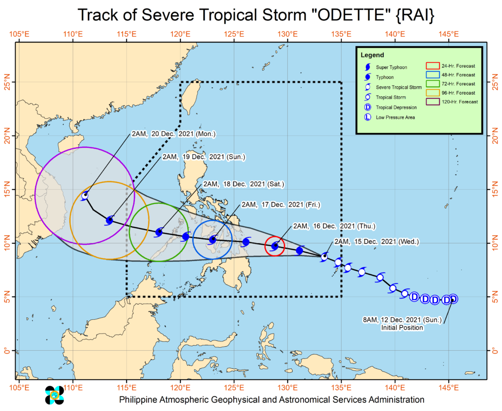 Tropical Storm Odette: Tourist sites closed, evac centers opened - Cebu towns prepare