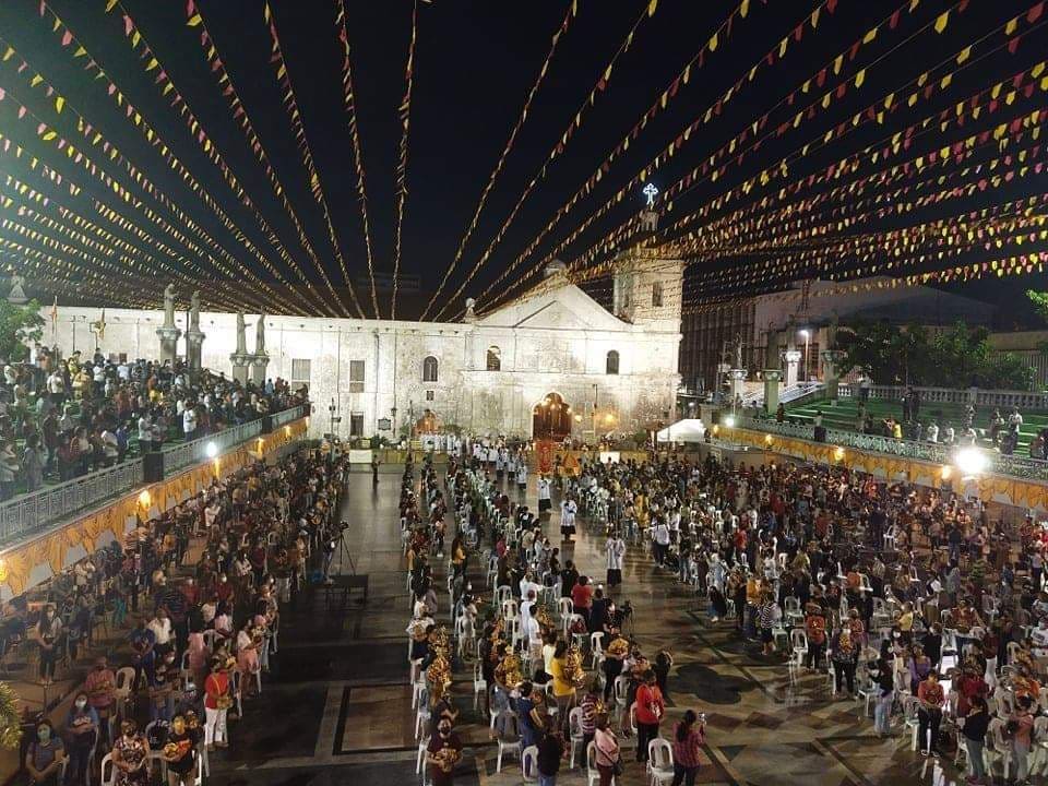 Devotees attend the Hubo Mass this Friday, which brings to a close this year's Fiesta Señor. |Photo courtesy of the Basilica del Sto. Niño