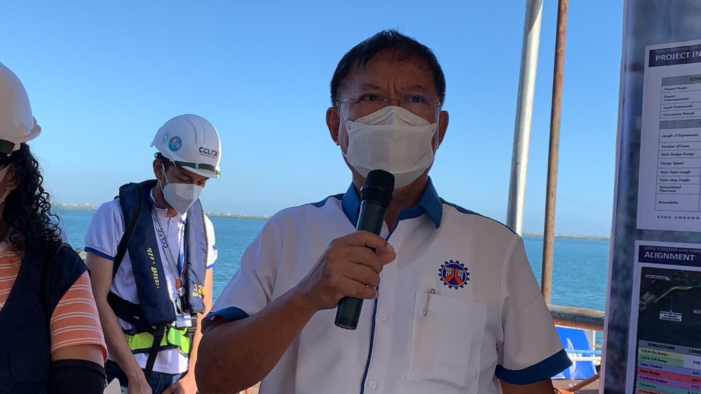 South Cebu now passable, says DPWH Secretary Roger Mercado in Cebu City on January 6, 2022. | Delta Letigio
