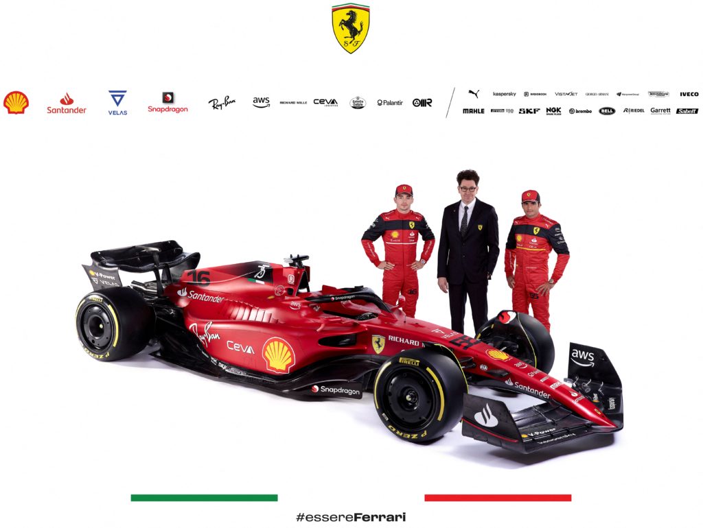 Ferrari esittelee uuden tyylikkään auton, jonka tavoitteena on lopettaa maailmanmestaruuden kuivuus