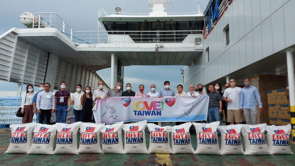 Taiwan donates building materials to Cebu