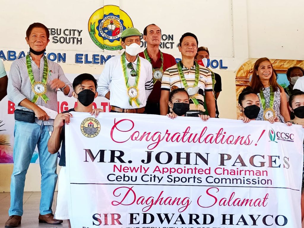 John Pages is the new Cebu City Sports Commission chairman, replacing Edward Hayco, who was the city sports body’s chief for 12 years. | Glendale G. Rosal
